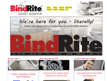 Tablet Screenshot of bindrite.com